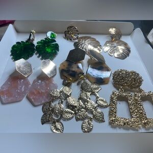 Formal and fun clip on earrings